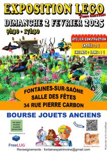 Exposition lego et bourse jouets anciens - Fontaines-sur-Saône