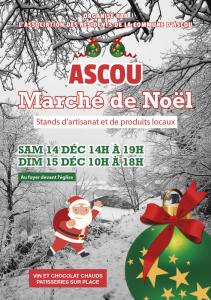 Marché artisanal de noël - Ascou