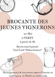 Brocante, Vide grenier des Jeunes Vignerons - Verzy