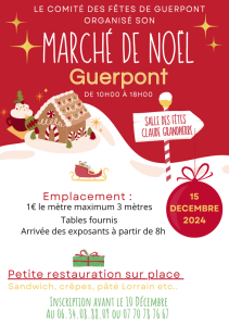 Marché de noël - Guerpont