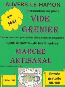 Marché artisanal et vide-grenier - Auvers-le-Hamon