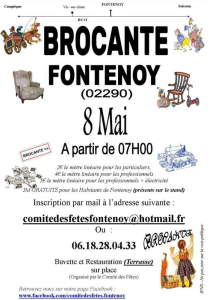 Brocante, Vide grenier - Fontenoy