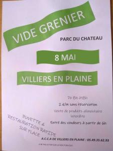 Vide-greniers - Villiers-en-Plaine