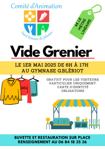 Vide-greniers - Saint-Romain-de-Jalionas