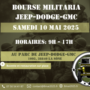 Bourse militaria jeep-Dodge-gmc - Chatte