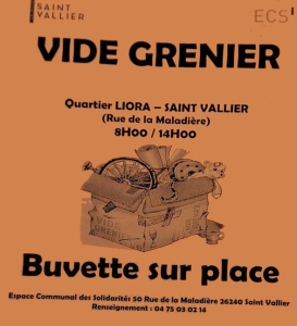 Vide-greniers - Saint-Vallier