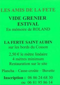 Vide-greniers - La Ferté-Saint-Aubin