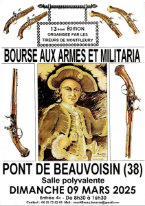 13ème bourse aux armes anciennes collections - Le Pont-de-Beauvoisin