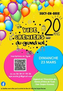 Vide-greniers du grand val - Sucy-en-Brie