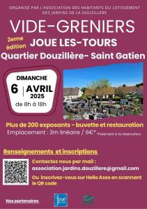 Vide-grenier des jardins de la douzillère - Joué-lès-Tours