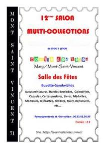 Bourse de collection - Mont-Saint-Vincent