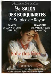 Salon des bouquinistes - livres anciens et d'occasion - Saint-Sulpice-de-Royan