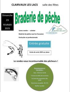 Braderie de pêche - Clairvaux-les-Lacs