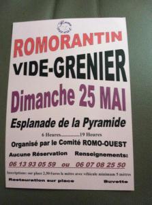 Vide-greniers - Romorantin-Lanthenay