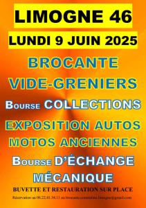 Brocante, Vide grenier - Limogne-en-Quercy