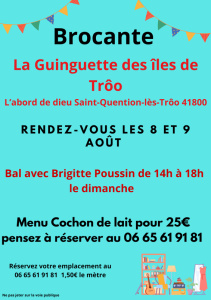 Brocante, Vide grenier - Montoire-sur-le-Loir