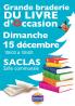 Grande braderie du livre d'occasion - Saclas