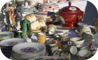 Brocante, Vide grenier cours de Vincennes Nation - Paris 20