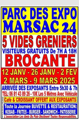 Vide-greniers - Marsac-sur-l'Isle