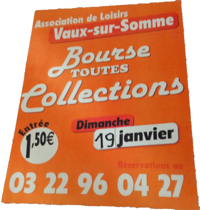 Bourse toutes collections - Vaux-sur-Somme