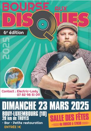 6ème bourse aux disques - Bouy-Luxembourg