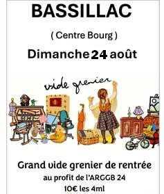 Grand vide grenier de rentrée - Bassillac et Auberoche