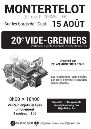 20e édition du vide-grenier - Montertelot