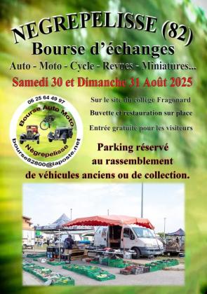 Bourse d'échanges Auto, Moto, Cycles et Miniatures - Nègrepelisse