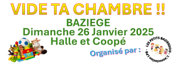 Vide ta chambre - Baziège