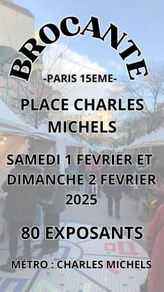 Brocante professionnelle Charles Michels - Paris 15