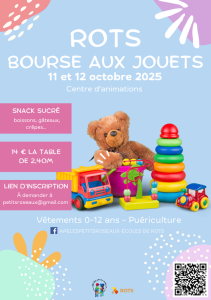 Bourse aux jouets vêtements et puériculture - Rots