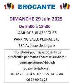 Brocante, Vide grenier - Lamure-sur-Azergues