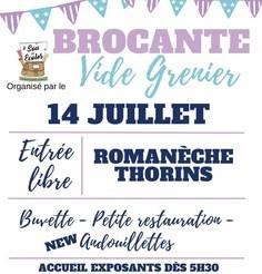 Brocante, Vide grenier - Romanèche-Thorins