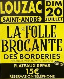 14ème Folle brocante des borderies - Louzac-Saint-André