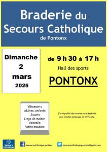 Braderie du secours catholique - Pontonx-sur-l'Adour