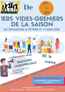 Vide-greniers - Neuville-aux-Bois