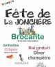 Brocante, Vide grenier fête communale - La Jonchère