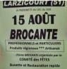 Brocante, Vide grenier - Larzicourt