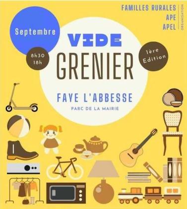 Vide-greniers - Faye-l'Abbesse