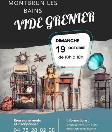 Vide grenier fête 'Courges Potirons et Cie' - Montbrun-les-Bains