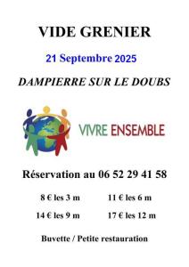 Vide-greniers - Dampierre-sur-le-Doubs