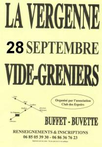 Vide-greniers - La Vergenne