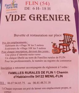 Vide-greniers - Flin