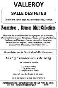 Bourse multicollections - Valleroy