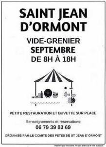 Vide-greniers - Saint-Jean-d'Ormont