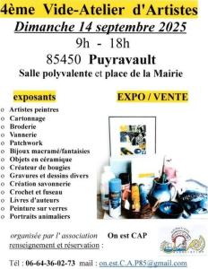 Vide Atelier d'Artistes - Puyravault