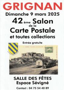 42ème salon de la carte postale et toutes collections - Grignan