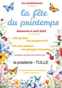 Vide grenier - la fête du printemps - Tulle