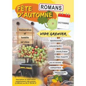 Fête de l'automne - Romans