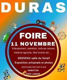 Foire de la Saint Martin - Duras